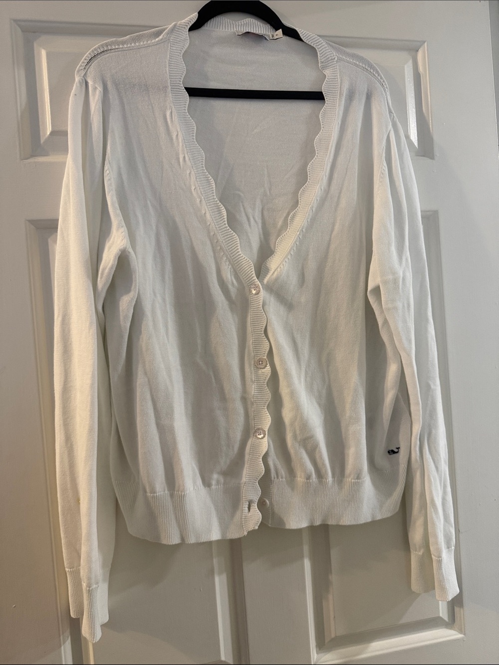 Scalloped cardigan